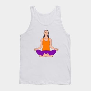 Namaste Breathe Yoga Tank Top